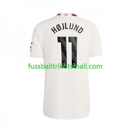 Fußballtrikots Manchester United Rasmus Hojlund 11 2023-2024 Kurzarm 3rd trikot kaufen